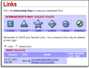 Interactivity Key Links