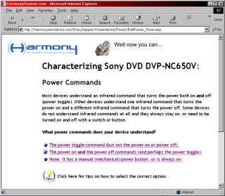 Characterizing a device.