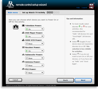 Acoustic Research Xsight Touch Wizard