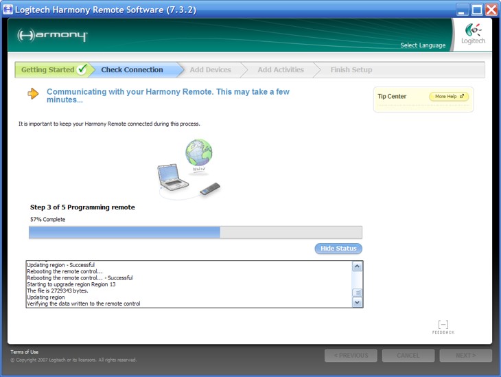 Logitech Harmony Software