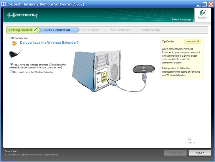 Logitech Harmony Software