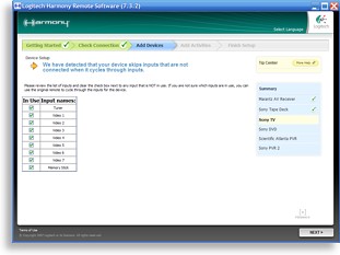 Logitech Harmony Software