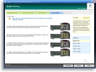 Logitech Harmony Software