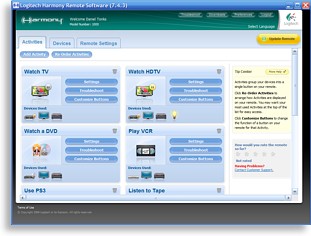 Logitech Harmony Software