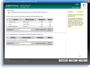 Logitech Harmony Software