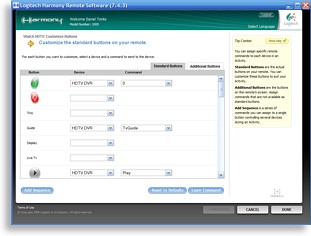 Logitech Harmony Software