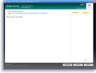 Logitech Harmony Software