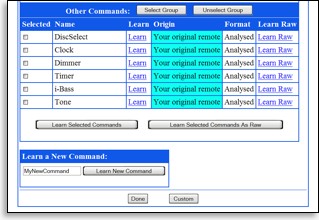 Harmony SST-659 Screen Capture.