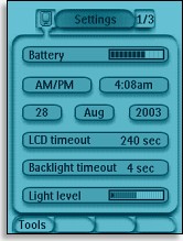 Philips Pronto TSU3000 Screen Shot