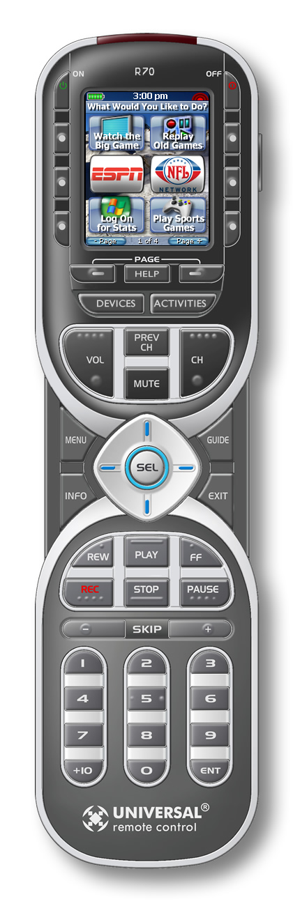 Universal Remote Control Inc. R70